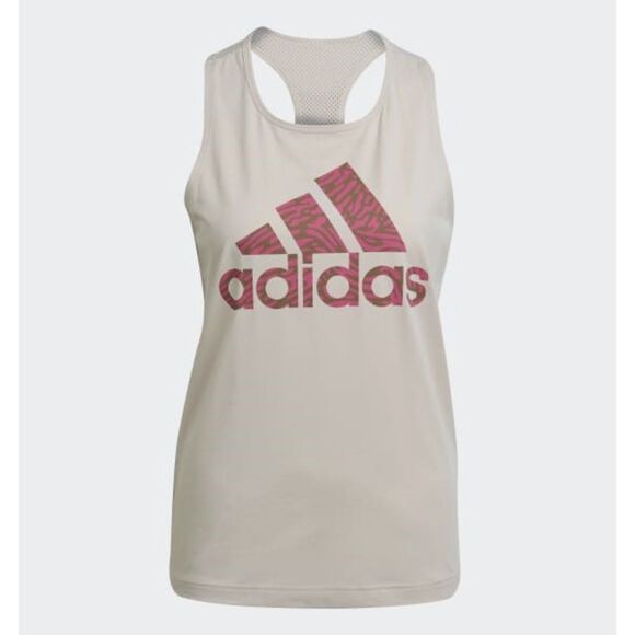 adidas Tops - adidas x Zoe Saldana Collection Halo Ivory Aeroready Tank Top Women's Size XXL